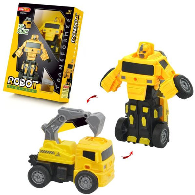 Đồ Chơi Robot Biến Hình - Xe Xúc - Cresta DK81364