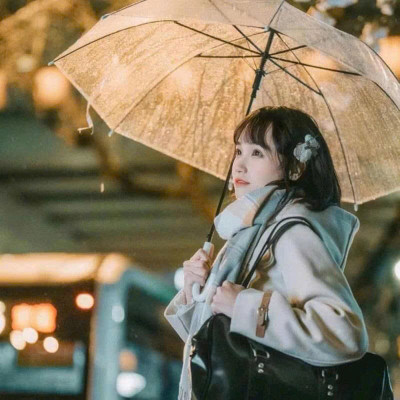 Ô Dù Trong Suốt Che Mưa Thời Trang Chụp Ảnh Sống Ảo, Dù Chắc Chắn Độ Bền Cao