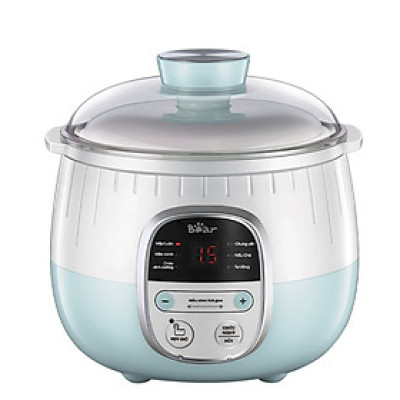 Nồi nấu chậm 0.8L SUBE001.01 - Có lồng hấp (Hàng chính hãng)