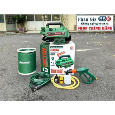 Máy Rửa Xe Dekton DK-CWR2801 - Công Suất 2800W - Có Chỉnh Áp