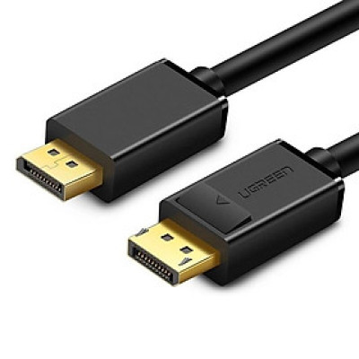 Ugreen UG10211DP102TK 2M Màu Đen Cáp 2 Đầu Displayport chuẩn V1.2 thuần đồng - HÀNG CHÍNH HÃNG