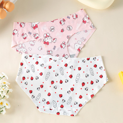 Combo 5 Quần Lót Nữ Su Thông Hơi Họa Tiết Mã 7033 – Mát Lạnh, Thoáng Khí, Phong Cách