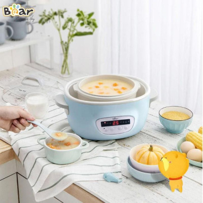 Nồi Nấu Chậm BEAR SUBE003 2.5L Phiên Bản Quốc Tế - Hàng Chính Hãng