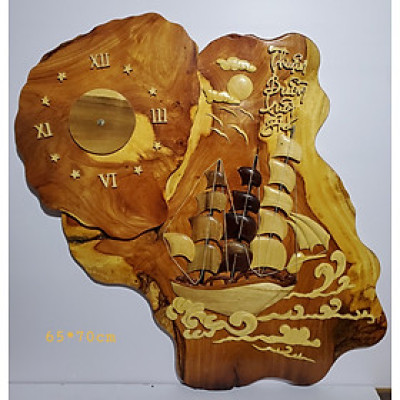 TRANH GỖ NGHỆ THUẬT - THUẬN BUỒM XUÔI GIÓ 