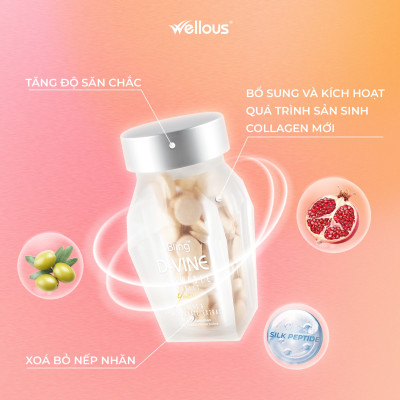 COMBO 2 HỘP COLLAGEN ĐẸP DA D-VINE (HỘP 60 VIÊN)
