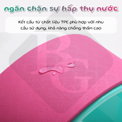BG Vòng Tập Yoga, Yoga Wheel 33cm Vòng Yoga Pilates Nhựa ABS Tập Lưng Cao Cấp Chính Hãng (hàng nhập khẩu)