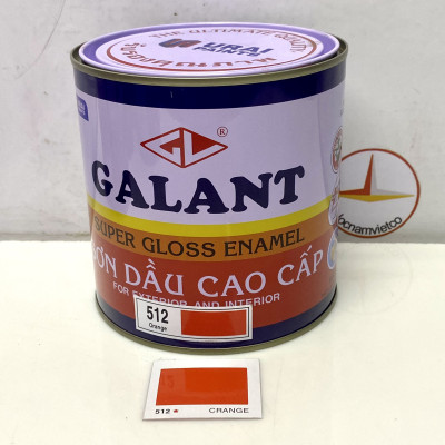 Sơn dầu Galant màu Crange 512 _ 0.8L