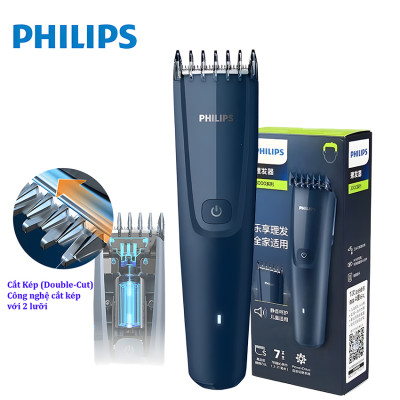 Tông đơ cắt tóc trẻ em series 3000 đời mới thương hiệu Philips HC3688/15 - Hàng nhập khẩu