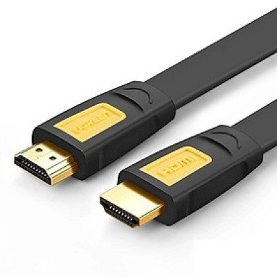 Ugreen UG10115HD101TK 1M màu Vàng Cáp tín hiệu HDMI chuẩn 1.4 hỗ trợ phân giải 4K * 2K - HÀNG CHÍNH HÃNG