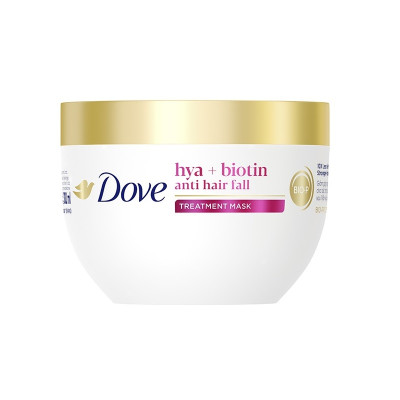 Kem Ủ Tóc Dove Ngăn Gãy Rụng Hya + Biotin Anti Hair Fall Treatment Mask 300ml
