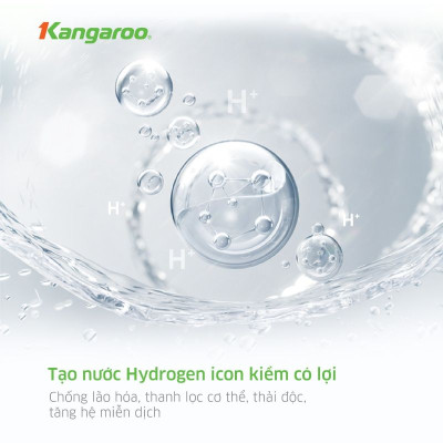 Máy lọc nước RO Hydrogen Kangaroo KG100ES 7 lõi - Hàng chính hãng