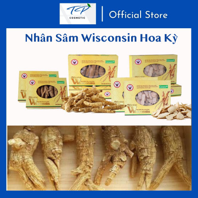 [Freeship Xtra] Nhân Sâm Wisconsin Hoa Kỳ (Sâm Mỹ), Loại 4 tuổi – Nguyên Củ: Tăng Sức Đề Kháng, Bồi Bổ Cơ Thể