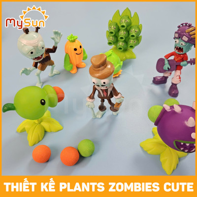 Đồ chơi plants vs zombies 2 mô hình plant vs zombie hoa quả nổi giận MySun