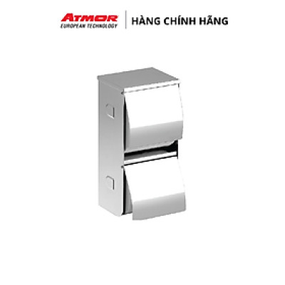 Hộp Đựng Giấy Vệ Sinh Inox Cao Cấp Gắn Tường ATMOR TD-8302L (HÀNG CHÍNH HÃNG)