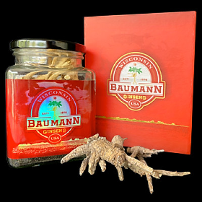 Sâm Mỹ Cao Cấp ( Nhân Sâm Baumann Wisconsin ) nguyên củ - Sâm Mỹ Nhập Khẩu 