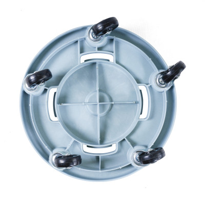 Đế thùng rác có bánh xe, đế đẩy có bánh xe hình tròn