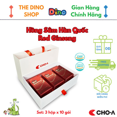 Combo 5 Gói Hồng Sâm Hàn Quốc Red Ginseng Hỗ Trợ Tăng Đề Kháng (5 Gói x 15ml)