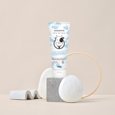 Muối Tắm Watsons Giúp Sáng Da Brightening Milk Salt Scrub 250g