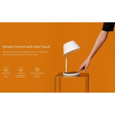 ĐÈN NGỦ THÔNG MINH KIÊM SẠC KHÔNG DÂY YEELIGHT STARIA PRO YLCT03YL (Xiaomi Youpin) – Hỗ trợ APPLE HOMEKIT – Bản Quốc Tế - Hàng chính hãng