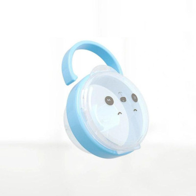 Hộp Đựng Núm Ti Giả, Núm Ti Ngậm Cho Bé Trong Suốt, Có Móc Treo - Phù Hợp Với Núm Ty Ngậm Philips Avent