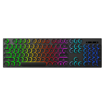 Bộ Phím Chuột Không Dây T-Wolf TF380 Led 7 Màu – Hàng Chính Hãng