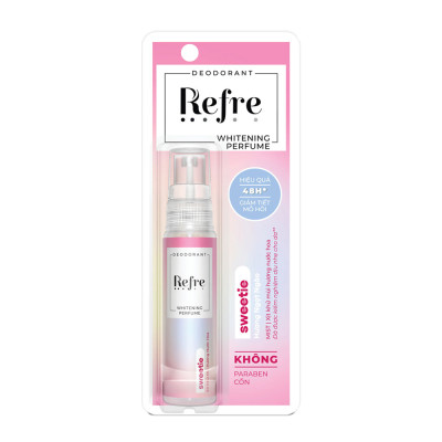 Xịt Khử Mùi Refre 30ml - Hương Sweetie