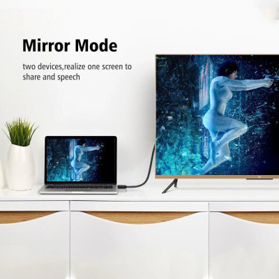 Ugreen UG10107HD104TK 2M màu Đen Cáp tín hiệu HDMI chuẩn 1.4 hỗ trợ phân giải 4K * 2K 60hz - HÀNG CHÍNH HÃNG