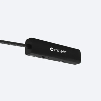 Bộ chuyển đổi Mazer 4 in 1 (1 cổng USB-C (100W), 1 HDMI (4K/30Hz), 2 USB-A) InfiniteLINK MULTI6140 - Hàng Chính Hãng