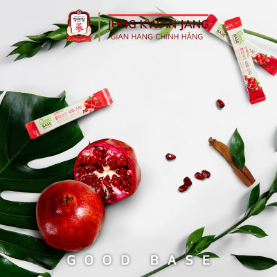Nước Hồng Sâm Hàn Quốc Goodbase Tinh Chất Lựu Đỏ (10ml x 30 gói)