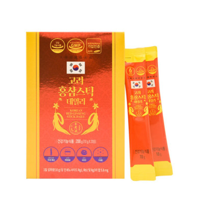 Hồng Sâm Hàn Quốc Hàng Ngày Stick Daily  Daedong Hàn Quốc ( Hộp 10g*60 gói )
