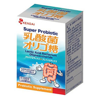 Thực Phẩm Bảo Vệ Sức Khỏe Kendai Super Probiotic - Giúp nhuận tràng, tăng cường chức năng tiêu hóa (20 gói)