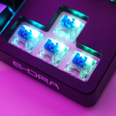 Bàn phím chơi game cơ E-DRA EK387L RGB - Hàng Chính Hãng