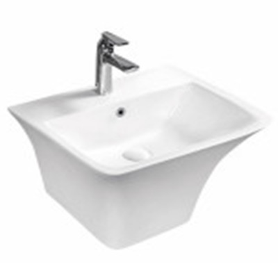CHẬU LAVABO LIỀN CHÂN VÁT VUÔNG GROVES GRVL 2804