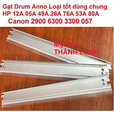 Combo 5 Gạt lớn 12A Gạt Drum 12A 26A 76A 87A 49A 05A 80A 53A 76A dành cho Canon LBP 2900 3300 6300 052 057 Gạt Drum Hộp mực in 26A 12A 05A 49A 53A 80A LBP 2900 303 308 315 319 FX9 FX10 Hàng chính hãng Alpha Cartridge