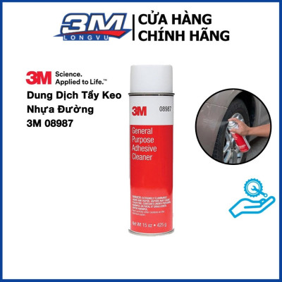 Bộ 2 Chai Dung Dịch Tẩy Keo, Nhựa Đường 3M 08987 (425 g) - 3M Long Vu
