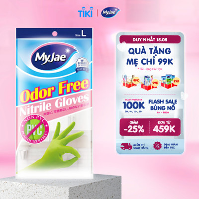Găng tay Nitrile không mùi MyJae