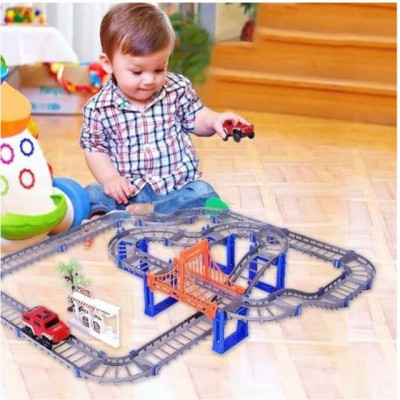 Đồ chơi lắp ghép đường ray ô tô 