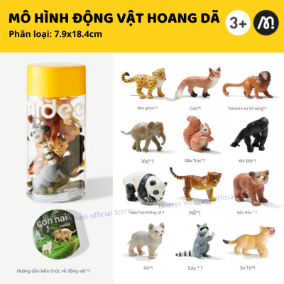 Đồ Chơi Mô Hình Động Vật Mideer mideer pocket friends