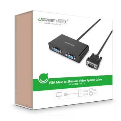 Bộ chia VGA 1 ra 2 Ugreen 20918 - Hàng chính hãng