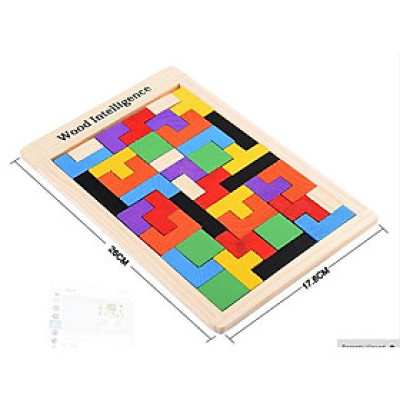 TRÒ CHƠI XẾP HÌNH IQ- BỘ XẾP GẠCH (BẢNG PENDOMINO)