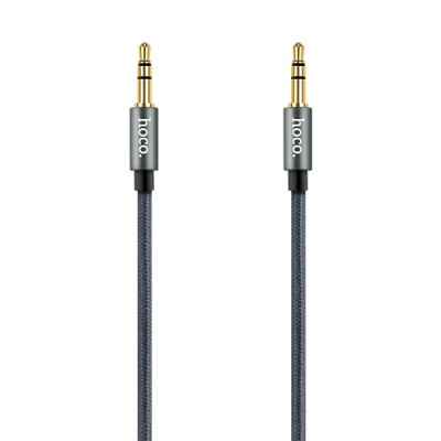 Cáp âm thanh 2 đầu Hoco UPA 03 Jack 3.5mm dài 1m - dây dù chống đứt - Hàng chính hãng
