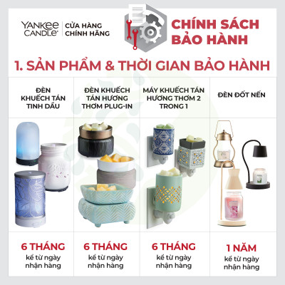Máy khuếch tán hương thơm 2 trong 1 Yankee Candle - Primitive Black