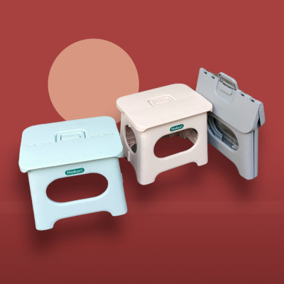 Ghế Nhựa Xếp Gấp Gọn Kiẻu Dáng Màu Đẹp Phong Cách Hàn Quốc