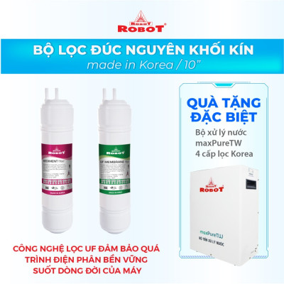 Máy Lọc Nước Điện Giải iON Kiềm ROBOT iONSmart 911 Nóng Thông Minh - Hàng Chính Hãng
