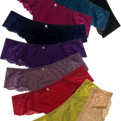 Combo 5 quần lót lọt khe phối ren QTK06 - Freesize