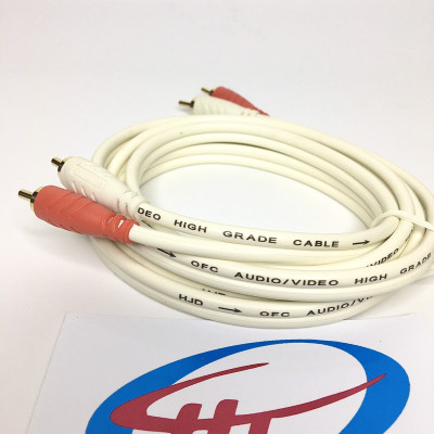 dây av 2 đầu bông sen , đồng nguyên chất , Hàng Chính Hãng.