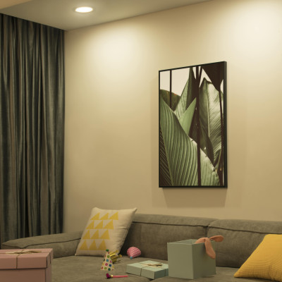 Đèn âm trần Philips Hue Garnea LED Downlight White Ambiance - Hàng Chính Hãng