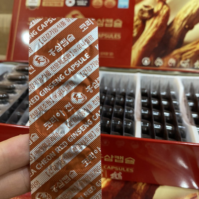 Viên Nang Hồng sâm Hàn Quốc