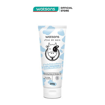 Muối Tắm Watsons Giúp Sáng Da Brightening Milk Salt Scrub 250g