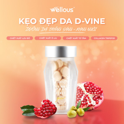 COMBO 2 HỘP COLLAGEN ĐẸP DA D-VINE (HỘP 60 VIÊN)